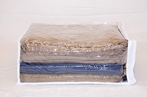 Prozirne vinilne torbe za odlaganje sa patentnim zatvaračem 11 x 15 x 6 inča 5-pakovanje