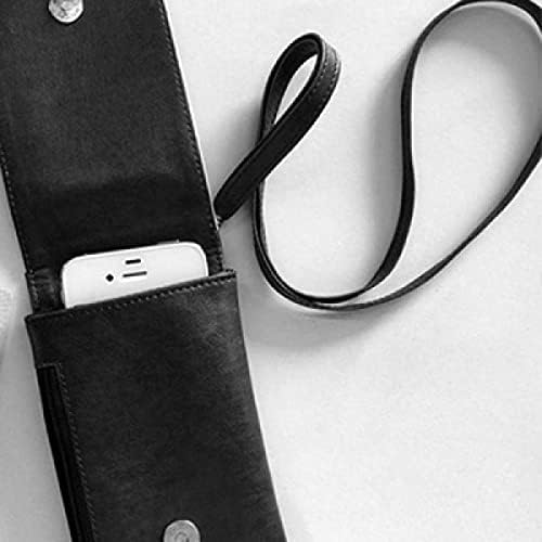 Hero capt lav zastava Art Deco poklon modni telefon novčanik torbica viseći mobilni torbica crni džep