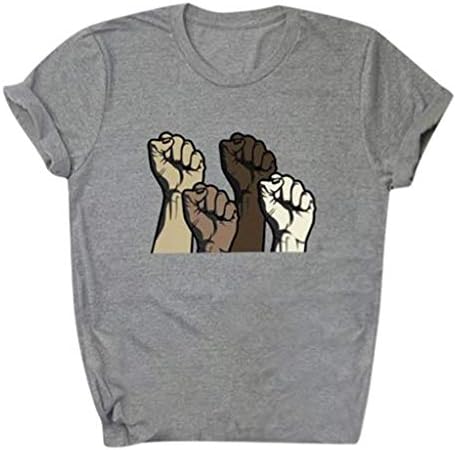 Iqka plus size Tops ženske kratke rukave 3d štampana bluza o-izrez slatka grafička Tee Junior ljetne majice