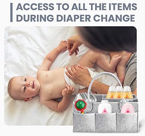 Baby Pelpy Caddy Torba Za Organizatore-Lako Nošenje Caddy Baby Accessories, Kanta Za Odlaganje Korpe Za