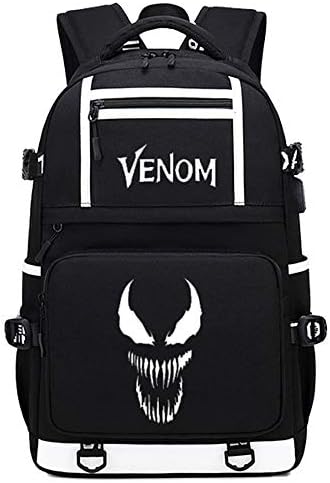 Shangyingova prodavnica filmskih perifernih proizvoda Venom svjetleći multifunkcionalni ruksak putni ventilatori