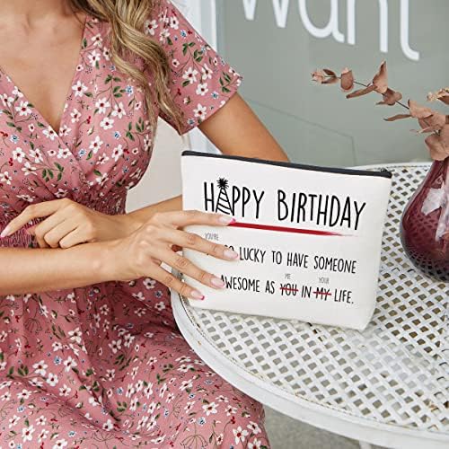 Rođendanski pokloni za žene Sretan rođendan torba za šminkanje Funny najbolji prijatelj rođendanski pokloni