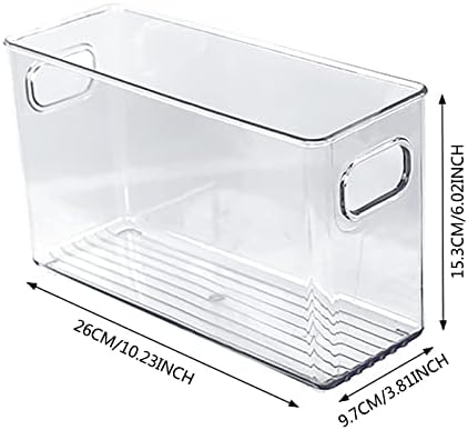 Plastični Organizator za čuvanje hrane kanta za kontejnere za kuhinju, ostavu, frižider, frižider, radnu
