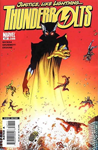 Thunderbolts #107 VF / NM; Marvel comic book / Fabian Nicieza Grandmaster