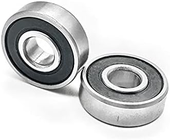 Sutk 10pc Duboko dug 6200 6201 6202 6203 6204 6205 2RS ZZ gumeni zapečaćeni ležajni čelični minijaturni metal