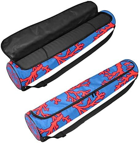 Yoga Mat torba, šareni morski koralj uzorak vježbe za jogu Mat Carrier full-Zip Yoga Mat torba za nošenje