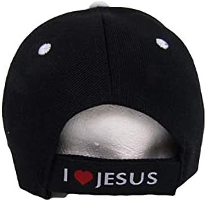 Ima Isus jedan put jedini način John 14: 6 crno siva vezena kapa šešir