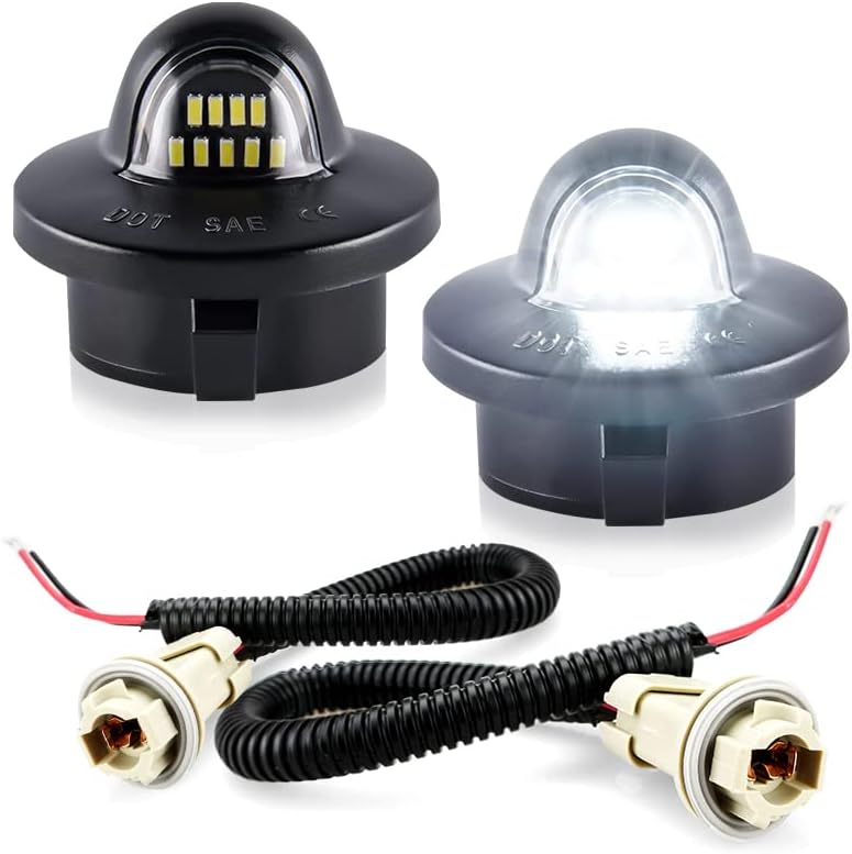 D-Lumina LED lampica za registarske tablice sa utičnicom ožičenja za Fo-rd F150 F250 F350 F450 F550 Super