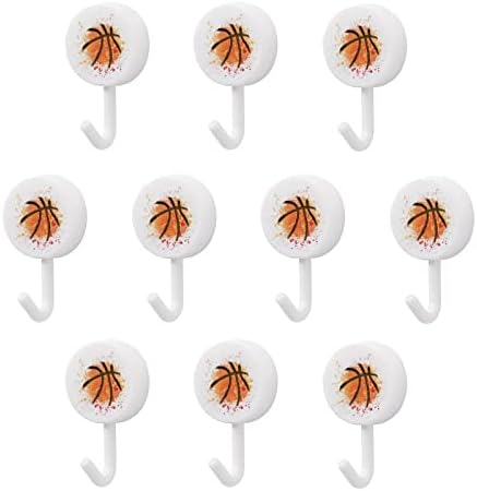 Košarkaške okrugle plastične kuke za višekratnu ljepljivu kuke za viseće zidne kuke za kuhinju Kupatilo