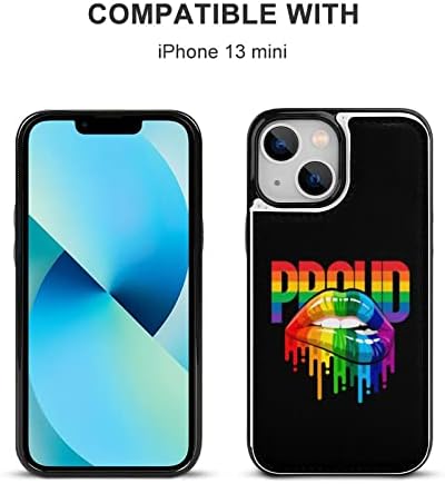 Gej homoseksualne lezbejke duge usne Pride smiješna futrola za telefon kompatibilna za iPhone 13 / iPhone