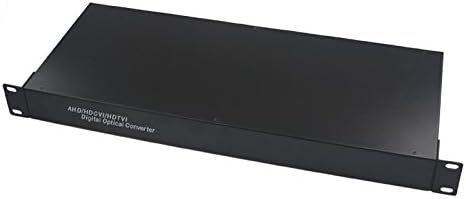 Guantai 1080p HD CVI AHD TVI 8 CHANL FIBER FIBER Optički pretvarači, FC, Singlemode 10km - za 1080p 960p 720p AHD CVI TVI HD CCTV