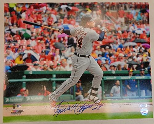 Miguel Cabrera autografiralo Detroit Tigers 16x20 FOTO 6-400. Početna Pokretanje - Autographirana MLB