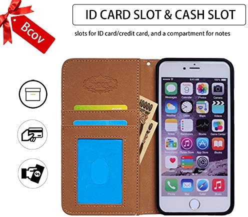 Bcov Galaxy S20 FE 5G slučaj, šareni Love Heart koža Flip Case novčanik poklopac sa držačem Slot kartica