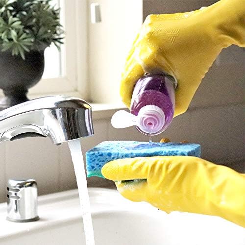 PLAYTEX Handsaver rukavice za čišćenje gume koje se mogu ponovo koristiti , svakodnevne zaštitne rukavice za domaćinstvo za višekratnu upotrebu