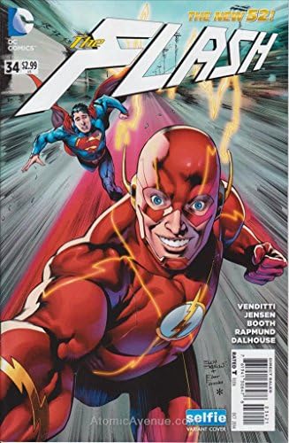 Flash, #34a VF/NM ; DC strip