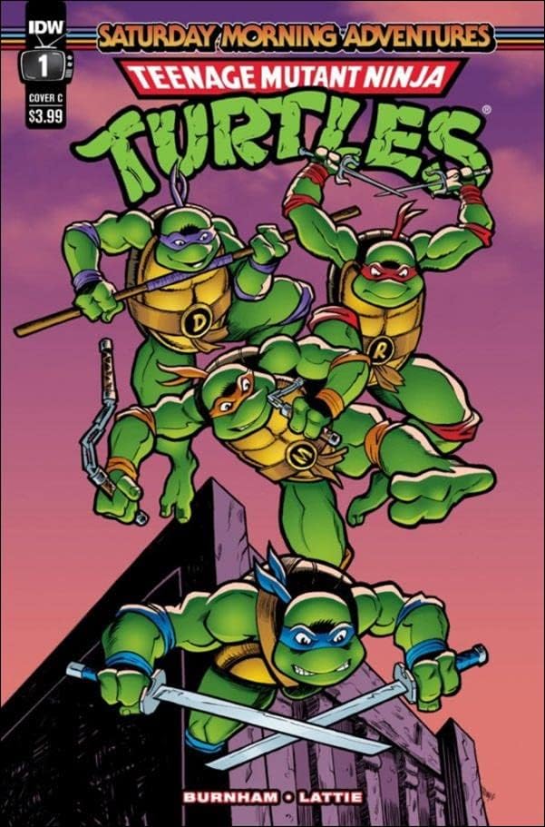 Tinejdžerske Mutantske Nindža kornjače: subotnje jutarnje avanture 1C VF / NM; IDW strip
