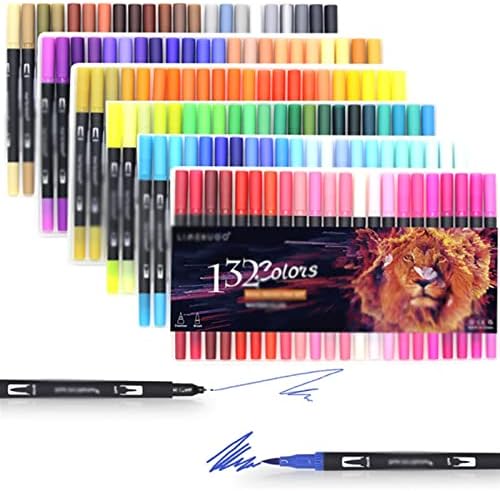 ZSEDP boje četkice olovka za vodu s olovkama dvostruki vrh Art Markers olovke za crtanje slikanje kaligrafskim
