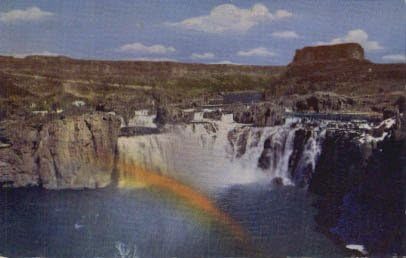 Shoshone Falls, Idaho razglednica