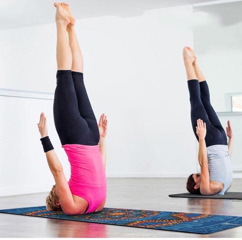 N / A 5.5 MM Suede TPE podloga za jogu neklizajuća podloga za mršavljenje fitnes gimnastika