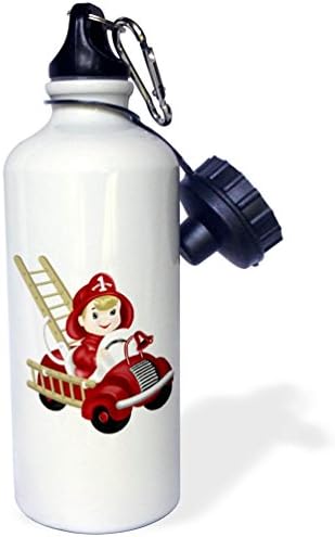 3Droza Slatki vatrogasci sa malim dječakom vatrogascem za ilustraciju vode, 21 unci