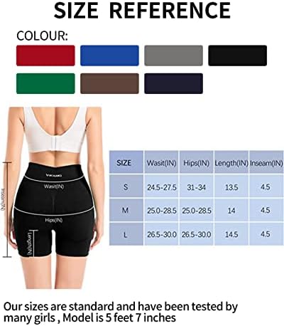 Vikiuiki ženski temmy control visokog struka biciklističke kratke hlače Yoga teretana Fitness Workout Spandex Buttcrt skitnice