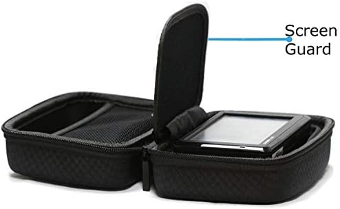 Navitech Crna tvrda GPS torbica kompatibilna sa Tomtom Car GPS GO 520-5