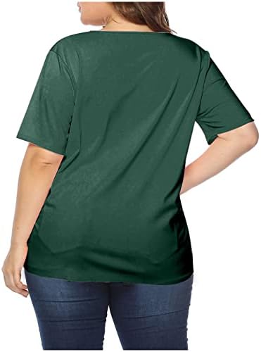 Majice kratkih rukava za žene Jesen Summer CrewNeck Spandex Prevelizirani osnovni bluza majica Djevojke