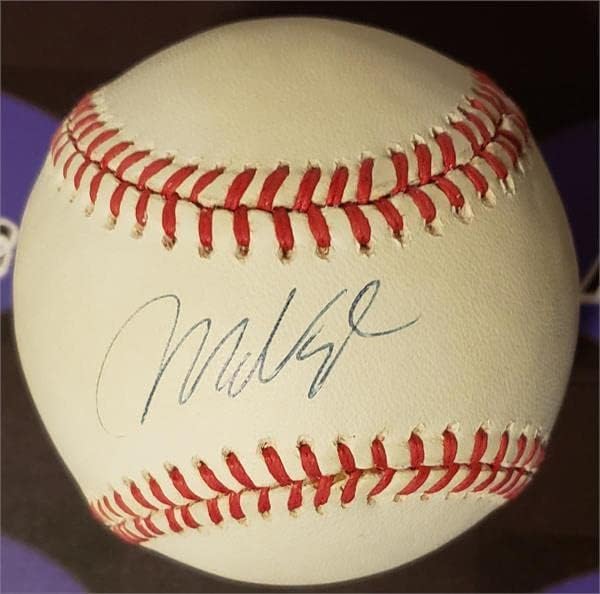 MO Vaughn autografirani bejzbol - autogramirani bejzbol