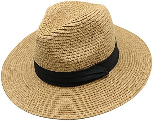 Ljetna pješca za sunčanje za žene Casual Sun Visor Hats Wide Wide Brim Hats Travel Govorni odmor na otvorenom UVP UPF zaštitne kape