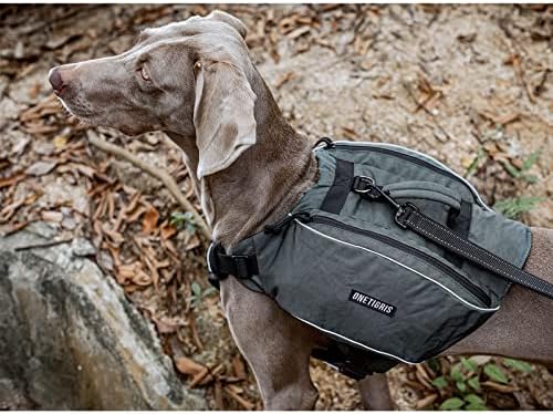 Onetigris ruksak za pse u obliku slova Y bez povlačenja CAMLUS torba za sedlo za pse sa D-prstenovima, lagana