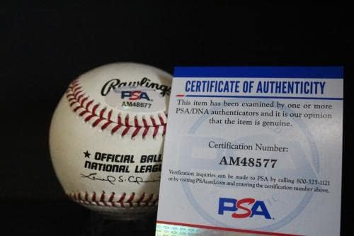 Lee Smith potpisao bejzbol autografa Auto PSA / DNA AM48577 - AUTOGREMENA BASEBALLS