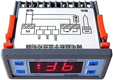 Facdem ugrađeni digitalni regulator temperature 12V 24V 220V ormar za hladno skladištenje termostata Temperaturna