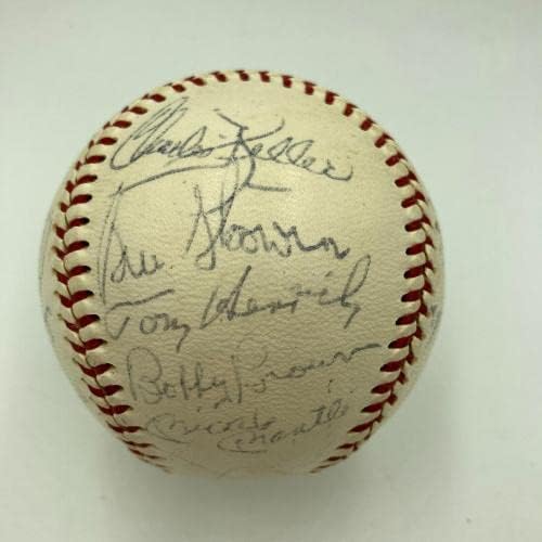Joe Dimaggio Mickey Mantle New York Yankees Hof Legende potpisana bejzbol JSA COA - AUTOGREMENA BASEBALLS