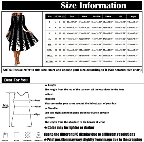 Haljine za žene 2023 kratke rukave labave štampane maksi haljine Casual duge haljine plus size Plisirana