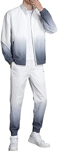 Sportski setovi za trčanje Jesen set na otvorenom Sportska odjeća Jogging Sport Court Jacket + pantnu znojne odijelo muško trenerka