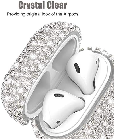 Skineat Diamond Airpods Kućišta Zaštitni zrakoplovi Kućišta za punjenje Kućište za jabuke Airpods 2 i 1,