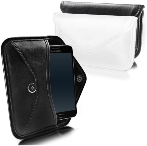 Boxwave futrola za Motorola Moto E5 - Elite kožna messenger torbica, sintetička kožna poklopac koverta za