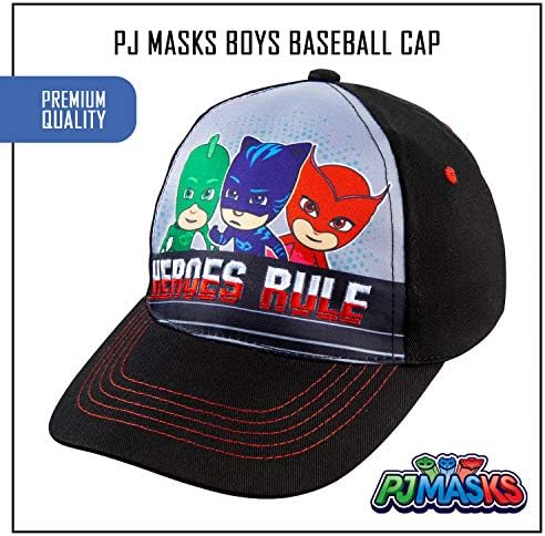 PJ maske Catboy, Gekko i Owlette bejzbol kapa - pamuk za dječake u dobi 2-4 godine