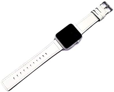 Bijela s belim ubodama Kompatibilan sa Apple Watch Ultra 8 7 6 SE 5 4 3 2 1 Serija 38mm 40mm 41mm 42mm 44mm