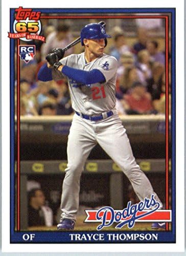 Arhiva topps 252 Trayce Thompson Los Angeles Dodgers RC Baseball Rookie kartica u zaštitnom kosicu