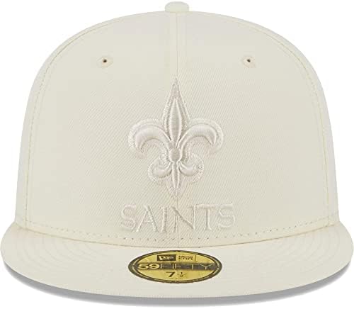 Nova Era Muška krema New Orleans Saints Color Pack 59Fifty ugrađeni šešir
