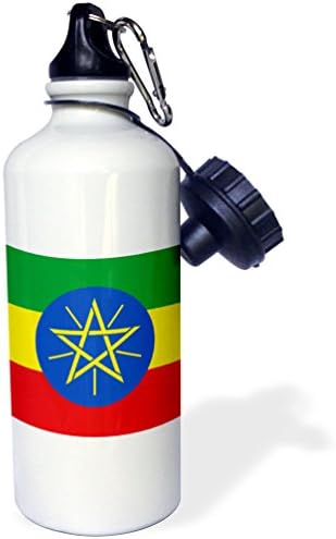 3Droza Etiopija-afrička svjetski-istočna afrika-etiopsko zeleni žuti crveno-plavi krug sa zvijezdom Sportska
