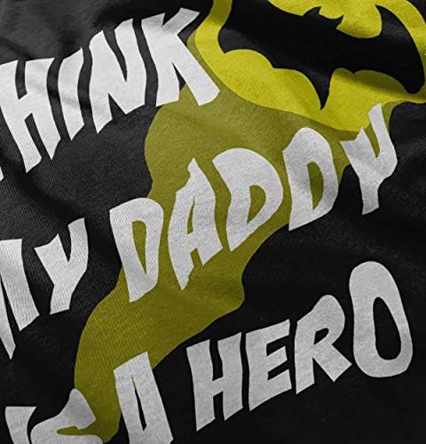 Brisco marke Mislim da je moj otac heroj superheroj bebe romper dječaci ili djevojke
