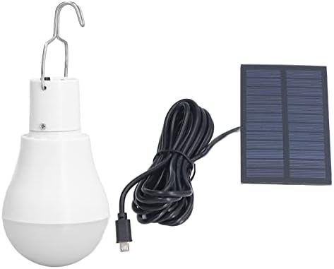 Ftvogue solarna sijalica bijelo svjetlo USB Solarno LED svjetlo za hitne slučajeve za kampiranje na otvorenom