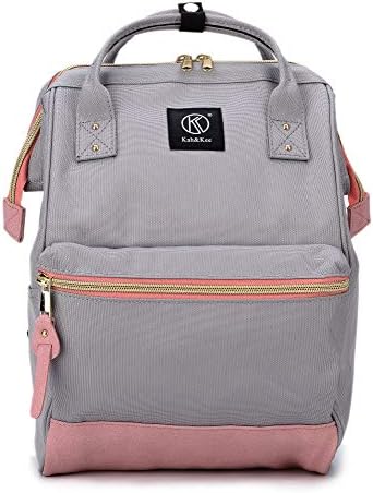 Kah&Kee poliester putni ruksak funkcionalni školski Laptop protiv krađe za žene i muškarce