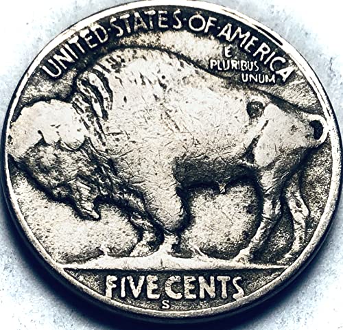 1918 S Buffalo Indian Nickel prodavač
