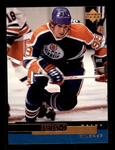 1999 Gornja paluba 1 Wayne Gretzky Edmonton Oiller-Hockey NM / MT ulje-hokej