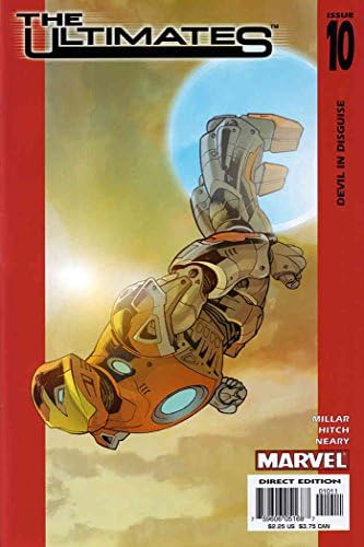 Ultimati, 10 VF / NM ; Marvel comic book / Mark Millar Iron Man
