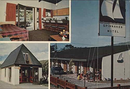 Spinnaker Motel Plimmerton, Novi Zeland Originalna vintage razglednica