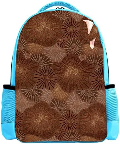 VBFOFBV ruksak za laptop, elegantan putni ruksak casual paketa za muškarce za muškarce, japanski smeđi cvijet
